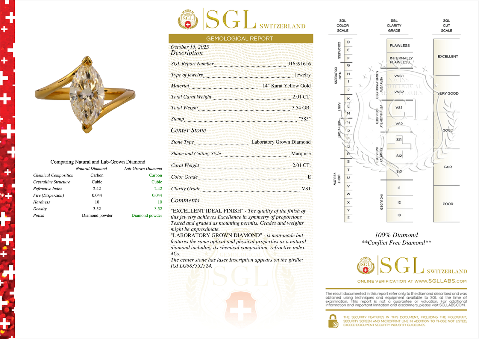 Certificate for Timeless Luxury